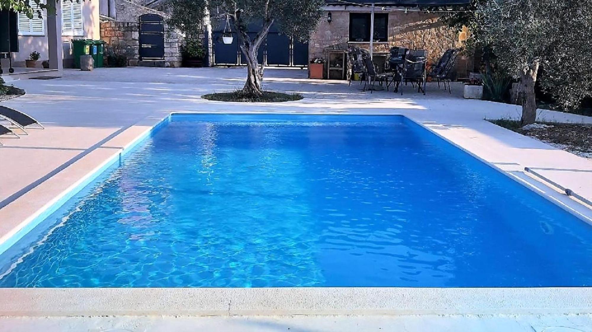 Ferienhaus Aqua Mit Pool Jadreški Extérieur photo